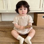 【66-90cm】ロンパース ベビー レトロ風 プリンセス - 画像 (7)