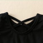 【66-90cm】ロンパース ベビー ブラック ワンピース風 - 画像 (8)