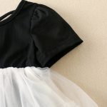 【66-90cm】ロンパース ベビー ブラック ワンピース風 - 画像 (11)