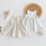 【80-130cm】ワンピース 女の子 ノースリープ おしゃれ - 画像 (3)