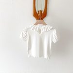 【80-130cm】半袖Ｔシャツ 女の子 折り襟 合わせやすい - 画像 (11)