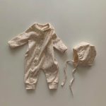 【66-90cm】ロンパース ベビー 韓国風 ナチュラル 小花 - 画像 (4)