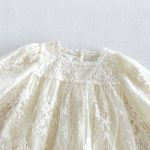 【66-90cm】ロンパース ベビー プリンセス レース - 画像 (11)