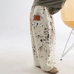 【90-150cm】パンツ 男の子 ボーイズ レオパード柄 ワイドデニム - 画像 (13)
