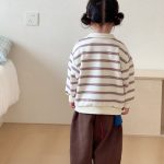 【80-150cm】トップス キッズ ボーダー ポロシャツ - 画像 (15)