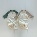 【66-90cm】カバーオール ベビー 配色 3色選べる - 画像 (15)