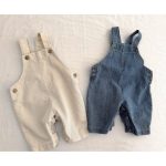 【66-90cm】サロペット ベビー デニム 男女兼用 - 画像 (8)