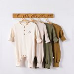 【66-90cm】カバーオール ベビー 北欧風 ポニー 刺繍 - 画像 (4)