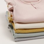 【66-100cm】ロンパース ベビー 北欧風 リブ無地 - 画像 (10)