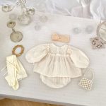 【66-100cm】セットアップ ベビー 刺繍 おしゃれ - 画像 (2)