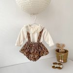 【66-90cm】トップスorサロペット ベビー レース 花柄 - 画像 (12)