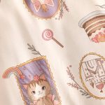 【66-90cm】ロンパース ベビー 可愛い ウサギ プリント - 画像 (7)