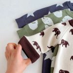 【66-90cm】ロンパース ベビー ニット カートゥーン柄 - 画像 (5)