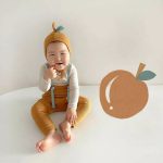 【66-90cm】サロペット ベビー 可愛い リブ ストレッチで快適 - 画像 (7)