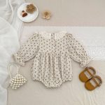 【66-130cm】ロンパースorワンピース 女の子 姉妹服 フランス風 フラワー - 画像 (11)