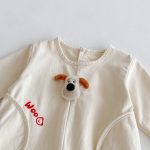 【66-90cm】カバーオール ベビー 立体キャラクター犬 - 画像 (6)