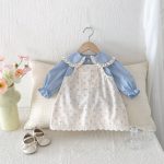 【73-110cm】セットアップ ベビー 花柄 スウィート - 画像 (3)