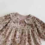 【66-90cm】カバーオール ベビー 花柄ドールカラー - 画像 (7)