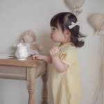 【66-90cm】ロンパース ベビー 二重ガーゼ 柔らかい - 画像 (7)