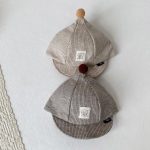 【GOODS】キャップ ベビー ボーダー ぽんぽん付き - 画像 (7)