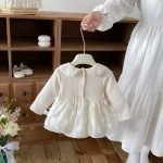 【66-90cm】ロンパース ベビー フラワー チュール - 画像 (6)