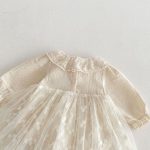 【66-90cm】ロンパース ベビー レース ドールカラー - 画像 (7)