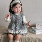 【73-100cm】セットアップ ベビー 小花柄 レース - 画像 (5)