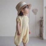 【66-90cm】ロンパース ベビー 二重ガーゼ 柔らかい - 画像 (8)