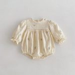 【73-110cm】ロンパースorワンピース ベビー 姉妹服 刺繍 - 画像 (7)