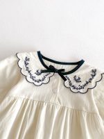 【66-90cm】ロンパース ベビー レトロ 刺繡 可愛い - 画像 (7)