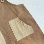 【66-90cm】サロペット ベビー ポケット付き トレンド - 画像 (3)
