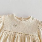 【73-110cm】ロンパースorワンピース ベビー 姉妹服 刺繍 - 画像 (9)