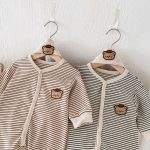 【66-90cm】カバーオール ベビー くま ボーダー - 画像 (11)