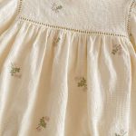 【73-110cm】ロンパースorワンピース ベビー 姉妹服 刺繍 - 画像 (10)