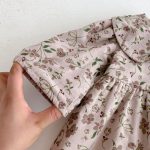 【66-90cm】カバーオール ベビー 花柄ドールカラー - 画像 (10)