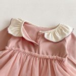 【66-90cm】ロンパースorカバーオール ベビー 前ボタン チュール - 画像 (12)