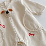 【66-90cm】カバーオール ベビー 立体キャラクター犬 - 画像 (9)