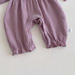 【66-90cm】カバーオール ベビー レース 刺繍 - 画像 (9)