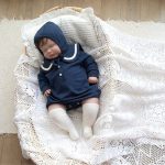 【66-90cm】ロンパース ベビー 折り襟 カジュアル - 画像 (8)