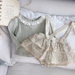 【66-100cm】サロペットロンパース&トップスベビー 小花柄 - 画像 (8)