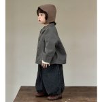 【73-110cm】ジャケットorTシャツ 男の子 テーラードカラー ゆったり - 画像 (9)