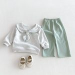 【73-110cm】トップス＆パンツ 女の子 カジュアル おしゃれ - 画像 (4)