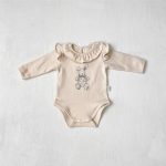 【66-90cm】ロンパース ベビー 韓国風 ウサギ プリント - 画像 (7)