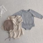 【66-90cm】セットアップ ベビー 韓国風 ニット - 画像 (5)