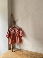【66-100cm】ロンパースorワンピース ベビー ダブルフリル ビッグカラー - 画像 (13)