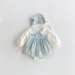【66-100cm】ロンパースセット ベビー プリンセス風 スウィート - 画像 (10)