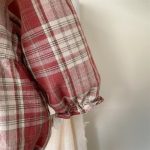 【66-90cm】ロンパース ベビー レッド チェック - 画像 (8)