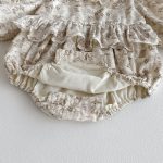 【66-90cm】ロンパース ベビー リーフ柄 お出かけに - 画像 (12)