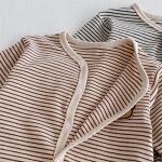【66-90cm】カバーオール ベビー くま ボーダー - 画像 (14)