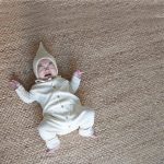 【66-90cm】ロンパース ベビー ダブルポケット 無地 - 画像 (5)